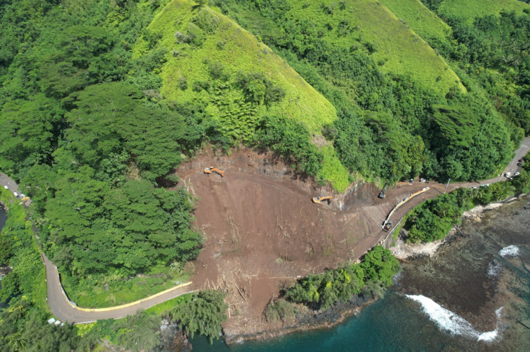 Hitia'a bloquée encore quelques temps Hitia'a bloquée encore quelques temps