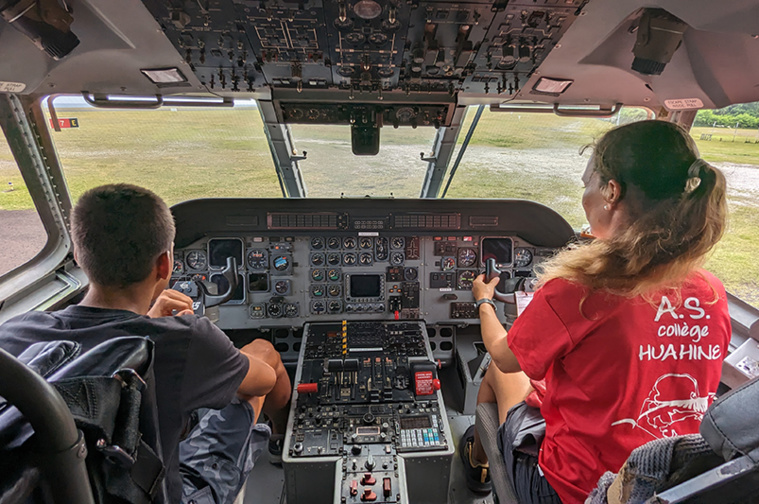 Journée de sport avec les élèves de Huahine pour le DA 190 Journée de sport avec les élèves de Huahine pour le DA 190