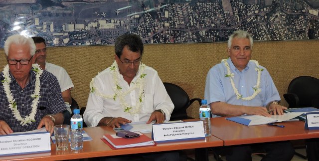 Les représentants du Pays ont retrouvé leurs sièges au sein du conseil d'administration d'Aéroport de Tahiti.