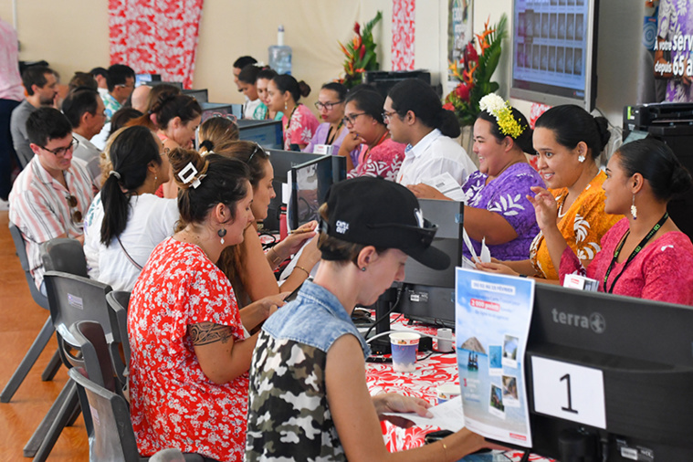 Affluence accrue à l'ouverture du Salon du tourisme à Mama’o Affluence accrue à l'ouverture du Salon du tourisme à Mama’o