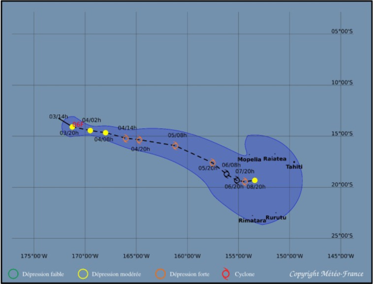 Une dépression tropicale forte en formation Une dépression tropicale forte en formation