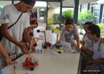 Le collège de Papara vainqueur de la coupe de robotique 2015