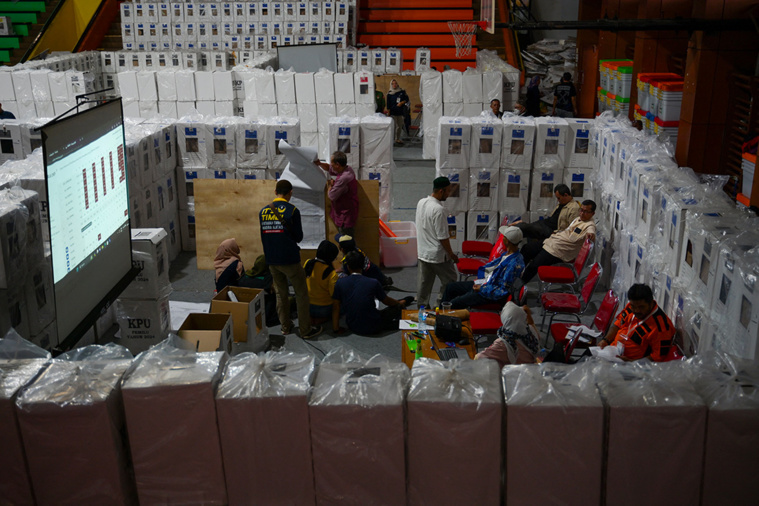 Crédit BAY ISMOYO / AFP Crédit BAY ISMOYO / AFP