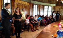 René Temeharo à la rencontre de jeunes accueillis en service civique par la FOL René Temeharo à la rencontre de jeunes accueillis en service civique par la FOL