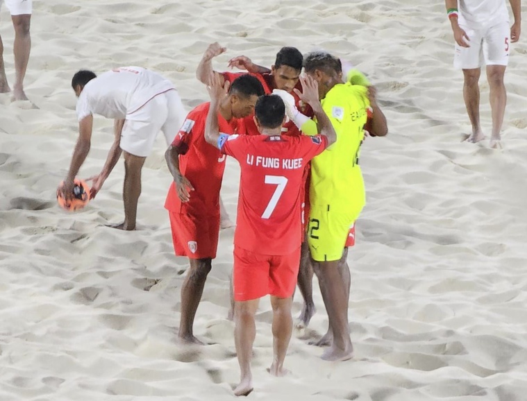 ​Beach soccer – Battu par l’Iran, Tahiti jouera l’Italie en quarts de finale du Mondial
