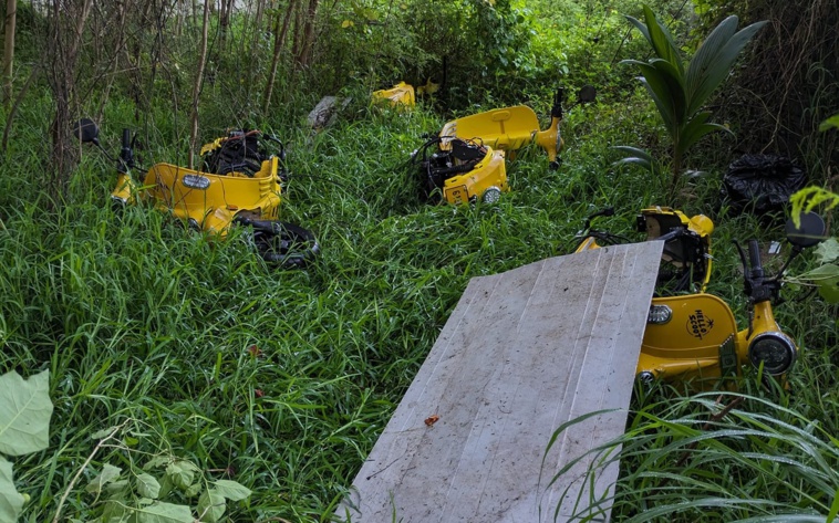 Hello scoot' victime d'une série de vols Hello scoot' victime d'une série de vols