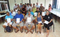 Remise d’attestations de réussite pour une formation professionnelle maritime de chef mécanicien 3000 KW