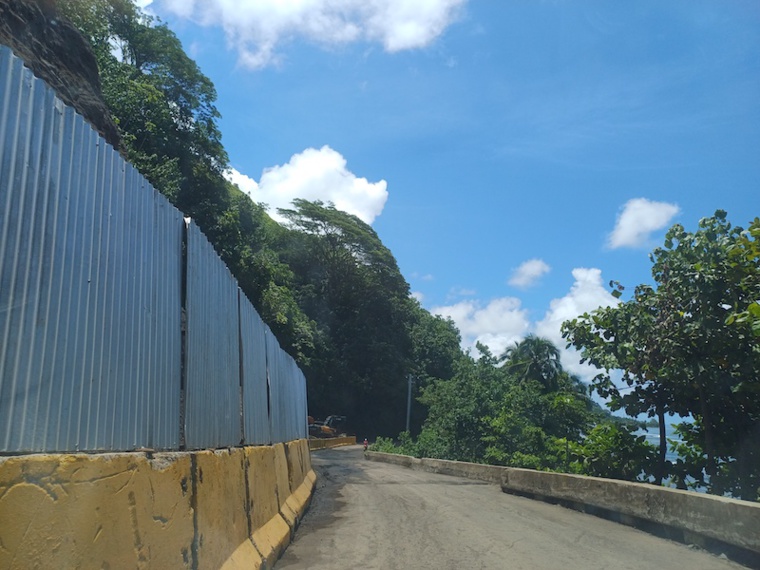 Réouverture partielle de la route à Hitia'a o te ra