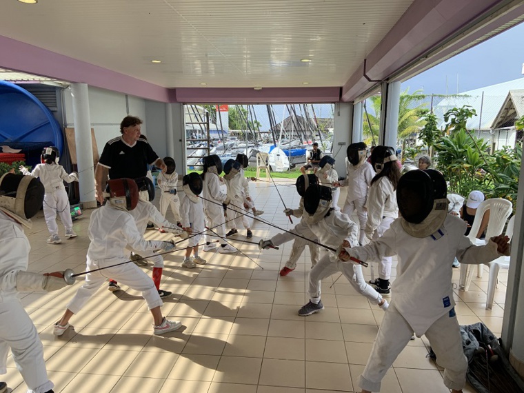Pour Jean Cunéo, la Fédération tahitienne d'escrime n'était "pas assez active". Crédit photo : Thibault Segalard. Pour Jean Cunéo, la Fédération tahitienne d'escrime n'était "pas assez active". Crédit photo : Thibault Segalard.