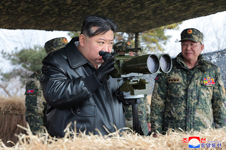 STR / KCNA VIA KNS / AFP