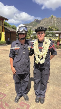 Les pompiers de Ua Pou félicités