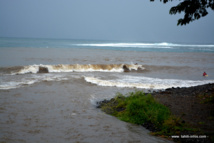 Après des orages, les activités nautiques et la baignade près des embouchures des rivières n'est pas du tout recommandée.