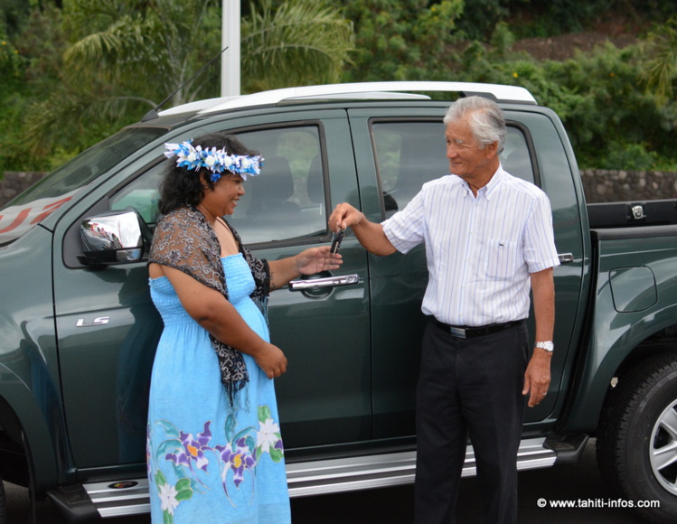 La troisième voiture remportée par un couple de Punaauia La troisième voiture remportée par un couple de Punaauia