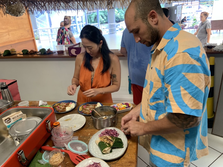 Les candidats ont mis les petits plats dans les grands pour être sélectionné. Crédit photo : Thibault Segalard.