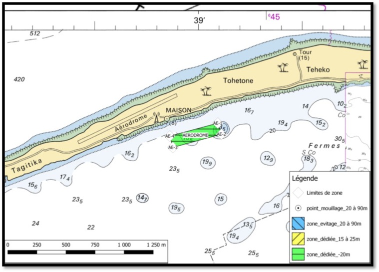 zone de mouillage face à l’aérodrome de Fakarava zone de mouillage face à l’aérodrome de Fakarava