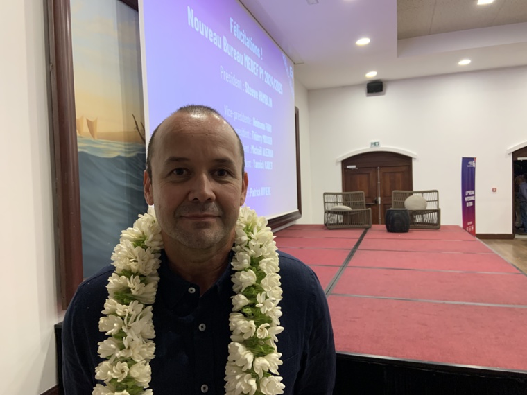 Nouveau bureau, même mission pour Steeve Hamblin qui prend les rênes du Medef