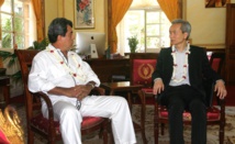 Edouard Fritch reçoit le président du conglomérat RECAS Edouard Fritch reçoit le président du conglomérat RECAS