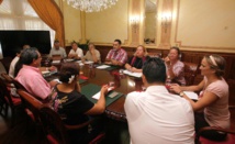 Le Président reçoit une délégation du SPC