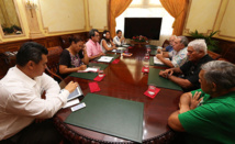 L’association Tamarii Moruroa reçue par le Président Fritch L’association Tamarii Moruroa reçue par le Président Fritch