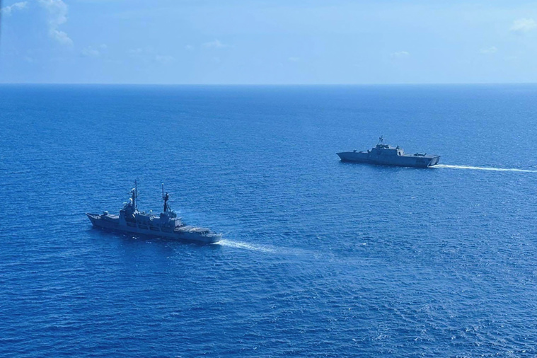 Handout / Armed Forces of the Philippines' Western Command / AFP