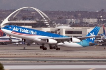 Un avion d'Air Tahiti Nui en retard après un bug à l'aéroport d'Auckland