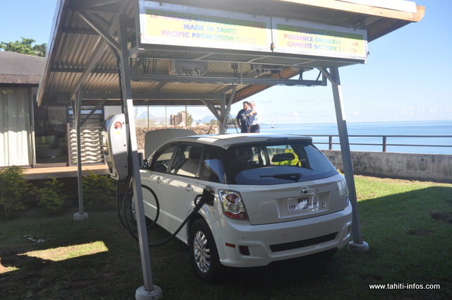 Une voiture 100 % électrique commercialisée sur le fenua