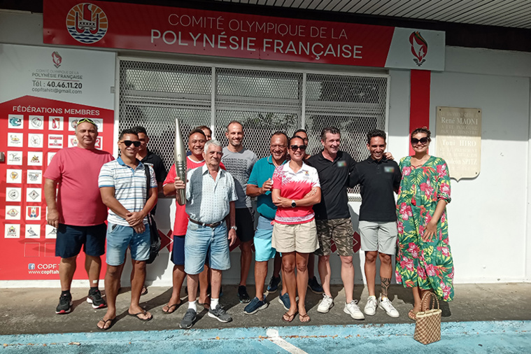 Les équipiers de la flamme olympique s'organisent Les équipiers de la flamme olympique s'organisent