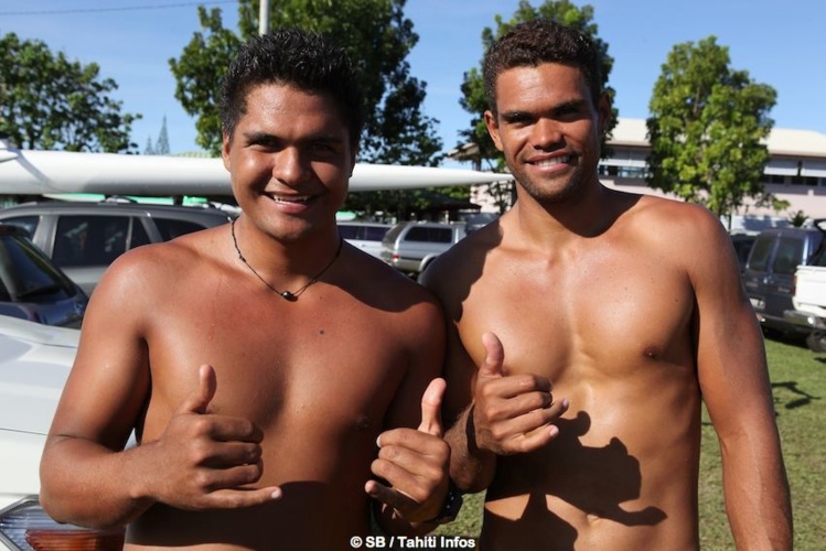 Kévin Céran-Jérusalemy et Hiromana Florès les deux stars montantes de Shell Va'a Kévin Céran-Jérusalemy et Hiromana Florès les deux stars montantes de Shell Va'a