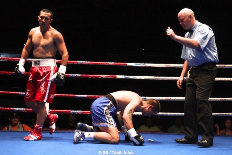 Il n'a fallu que 26 secondes à Cédric Bellais pour mettre KO le Tchèque Tomas Man.