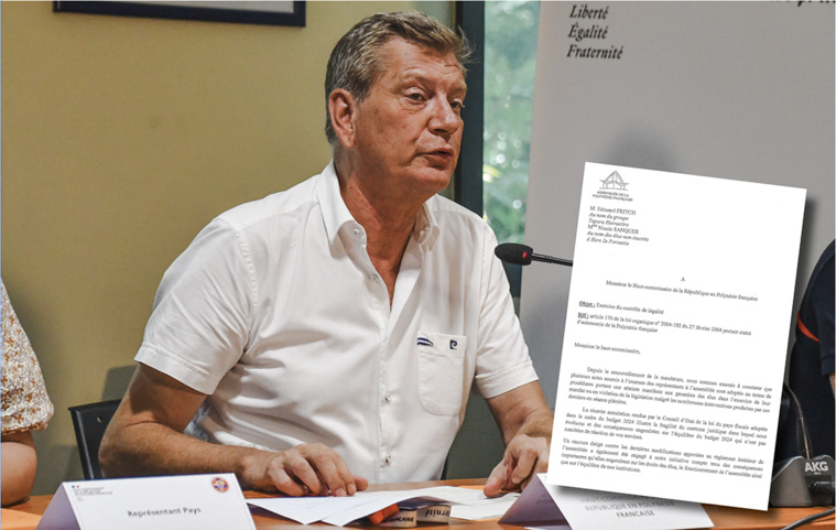 Le Tapura et Ahip saisissent Éric Spitz Le Tapura et Ahip saisissent Éric Spitz