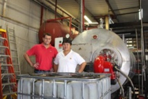 Une machine pour recycler les huiles minérales