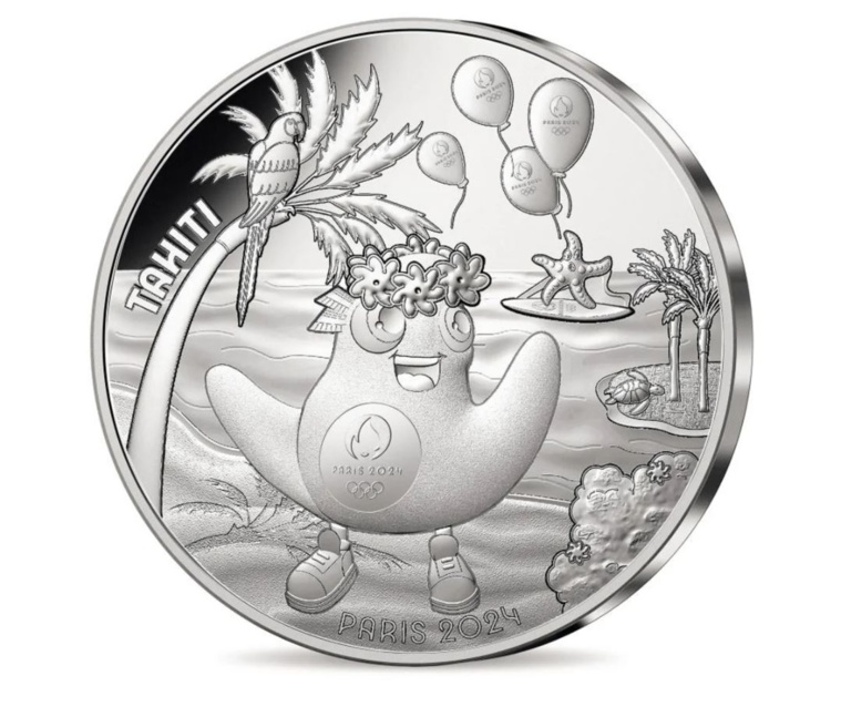 Perroquet et étoile de mer à Tahiti, la Monnaie de Paris se loupe pour les JO Perroquet et étoile de mer à Tahiti, la Monnaie de Paris se loupe pour les JO