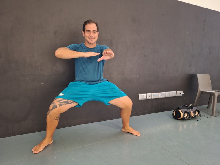 Tamatea Ondicolberry, professeur de ‘ori tahiti. Tamatea Ondicolberry, professeur de ‘ori tahiti.