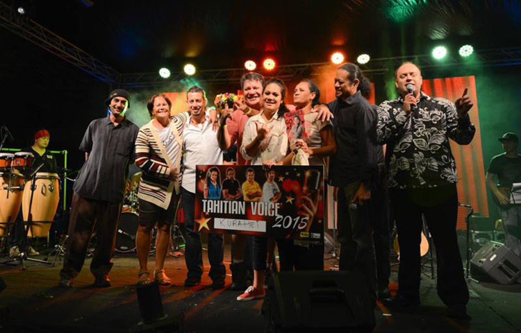 Tahitian Voice 2015 remporté par Kurahei