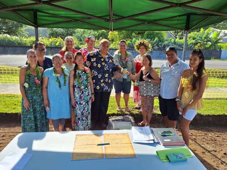 La pose de la première pierre s’est tenue ce jeudi matin, en présence de plusieurs élus et agents. La pose de la première pierre s’est tenue ce jeudi matin, en présence de plusieurs élus et agents.