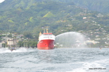 Arrivée festive du Saint Xavier Maris-Stella IV Arrivée festive du Saint Xavier Maris-Stella IV