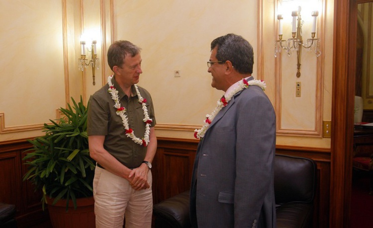 Visite de courtoisie ce matin à la Présidence Visite de courtoisie ce matin à la Présidence