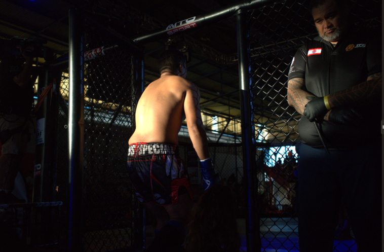 Il fallait gérer la pression, ce samedi 4 mai à Fautaua.  Crédit : Tom Larcher