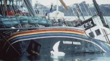 Le 10 juillet 1985 à Auckland, des agents français coulent le Rainbow Warrior Le 10 juillet 1985 à Auckland, des agents français coulent le Rainbow Warrior