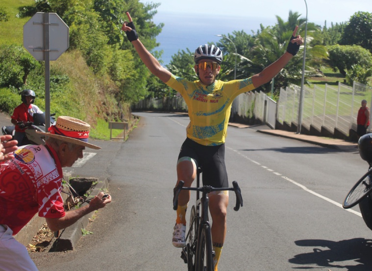 Déjà maillot jaune, Kahiri Endeler a remporté dimanche la troisième étape de la Coupe Tahiti Nui et renforce ses chances de décrocher la Coupe pour une troisième année consécutive.
