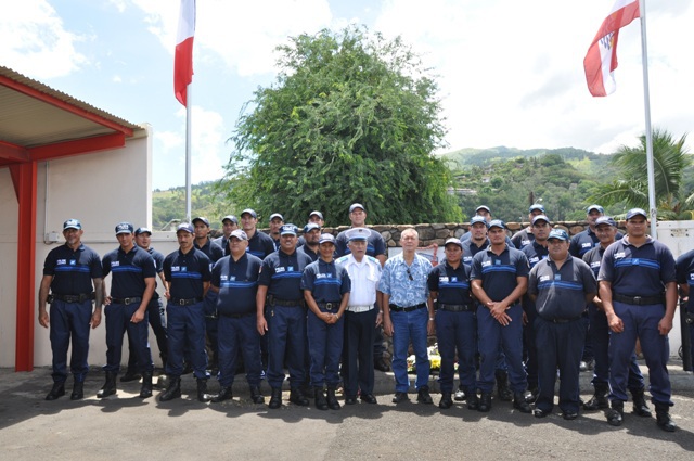 La police municipale de Punaauia en 2011 (photo : Mairie de Punaauia)