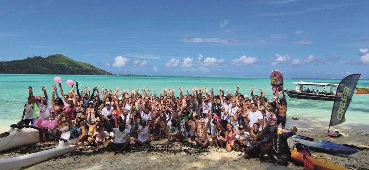 Bora Bora - Nager pour soutenir le handicap Bora Bora - Nager pour soutenir le handicap