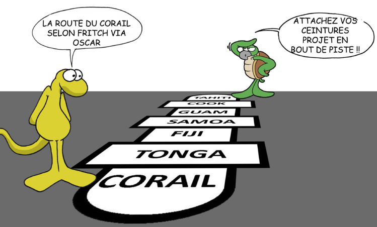 "La route du corail" par Munoz "La route du corail" par Munoz