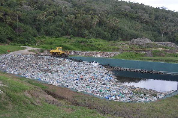 Le traitement des déchets, comme l’assainissement et l’eau potable sont les trois thématiques concernées par le contrat de projets Etat – Pays – communes. (Photo archives Tahiti Infos.)