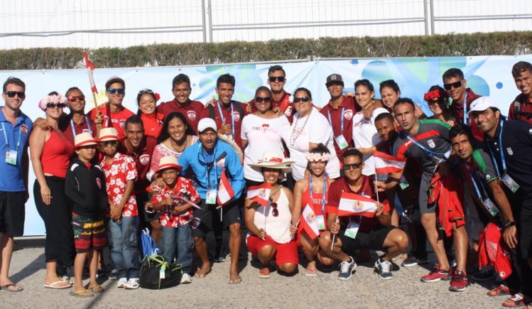 Après leur premier match les Tiki Toa posent avec leurs supporteurs et l'équipe d'Iran. Des amis qu'ils vont devoir affronter en quart de finale ce jeudi. Après leur premier match les Tiki Toa posent avec leurs supporteurs et l'équipe d'Iran. Des amis qu'ils vont devoir affronter en quart de finale ce jeudi.