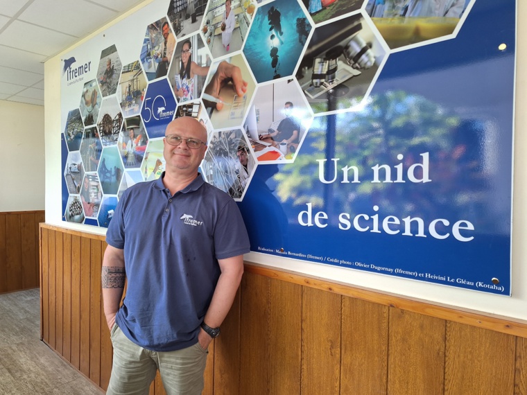 Philippe Moal, directeur régional de l’Ifremer dans le Pacifique. Philippe Moal, directeur régional de l’Ifremer dans le Pacifique.