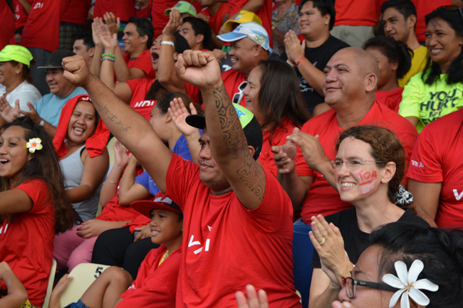 Finale mondial de beach soccer : To'ata a vibré à l'unisson avec les Tiki Toa