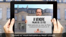 Le site qui proposait de racheter l'Elysée récolte 80 M EUR d'intentions d'investissements