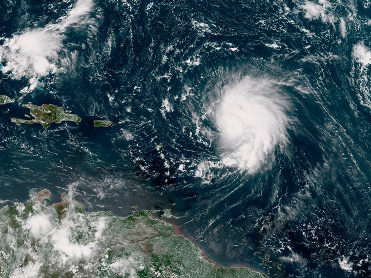 Crédit Handout / NOAA/GOES / AFP