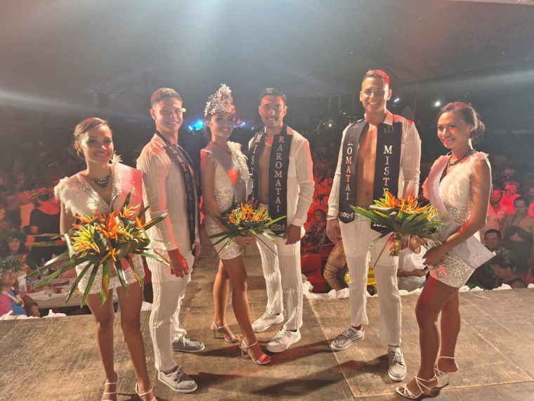 Vaheana Vanaa et Teua Fong élus Miss et Mister Raromatai 2024 Vaheana Vanaa et Teua Fong élus Miss et Mister Raromatai 2024